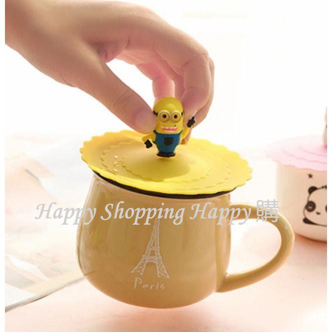 🇹🇼現貨🚚 卡通矽膠杯蓋 卡通杯蓋 卡通矽膠杯蓋 軟膠杯蓋 矽膠杯蓋 杯蓋  密封防漏杯蓋 環保杯蓋 防塵杯蓋 杯子蓋-細節圖2