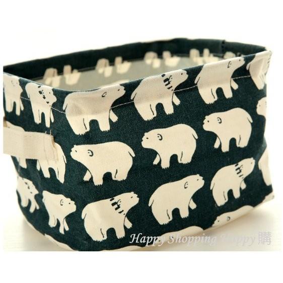 🚚🇹🇼現貨🚚 北歐風置物籃 棉麻收納籃 收納袋 摺疊收納盒 桌上置物 置物籃 收納籃 儲物籃 化妝品 置物 收納 北歐風-細節圖4