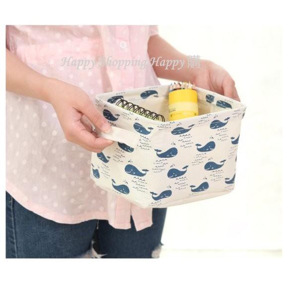 🚚🇹🇼現貨🚚 北歐風置物籃 棉麻收納籃 收納袋 摺疊收納盒 桌上置物 置物籃 收納籃 儲物籃 化妝品 置物 收納 北歐風-細節圖6