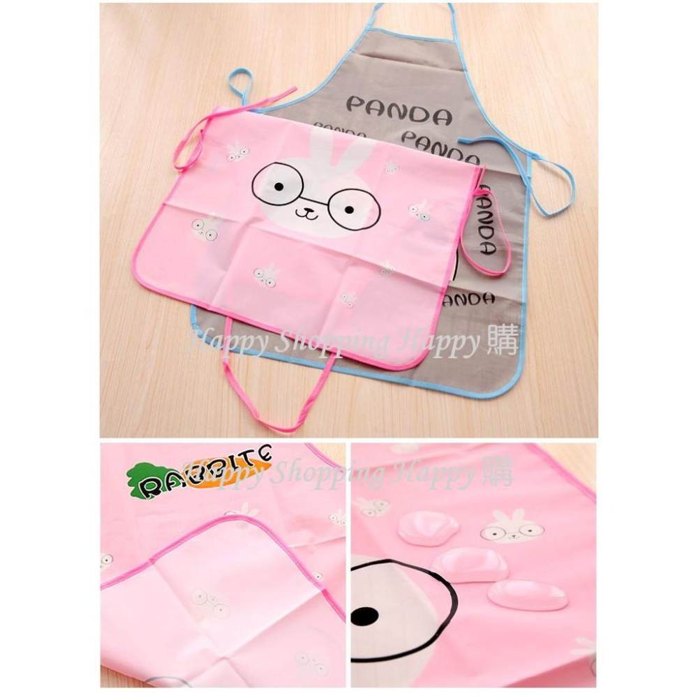 🚚🇹🇼台灣現貨🚚 卡通防水圍裙 防油圍裙 防水圍裙 廚房防油 無袖圍裙 工作圍裙 家事圍裙 PVC防水布圍裙 圍裙-細節圖8