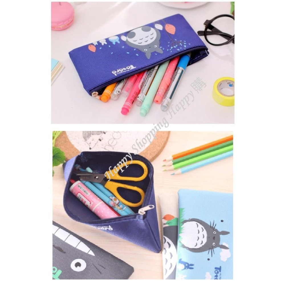 🚚🇹🇼台灣現貨🚚 龍貓牛津布筆袋 牛津布 龍貓 龍貓筆袋 筆袋 宮崎駿 文具 牛津布筆袋 豆豆龍筆袋 豆豆龍 收納袋-細節圖4