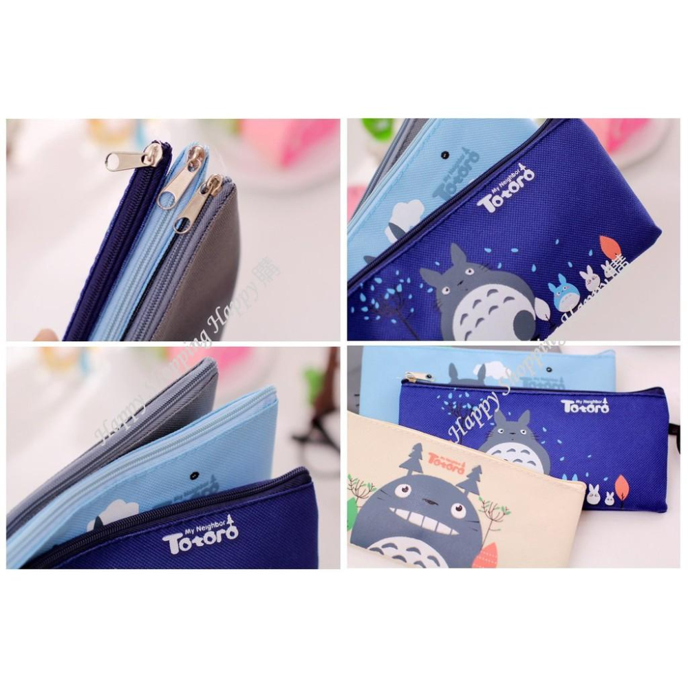 🚚🇹🇼台灣現貨🚚 龍貓牛津布筆袋 牛津布 龍貓 龍貓筆袋 筆袋 宮崎駿 文具 牛津布筆袋 豆豆龍筆袋 豆豆龍 收納袋-細節圖6