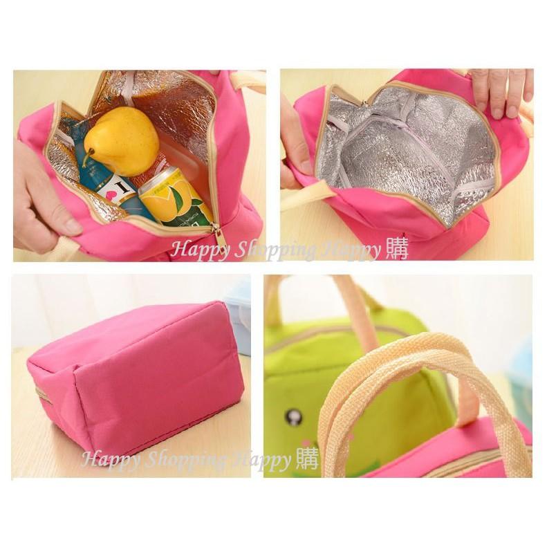 🚚現貨🚚 保溫保冰便當餐具袋 可愛卡通便當袋 野餐包 手提便當袋 保溫餐具袋 熊本熊 卡通便當袋 保溫便當袋 餐袋-細節圖4