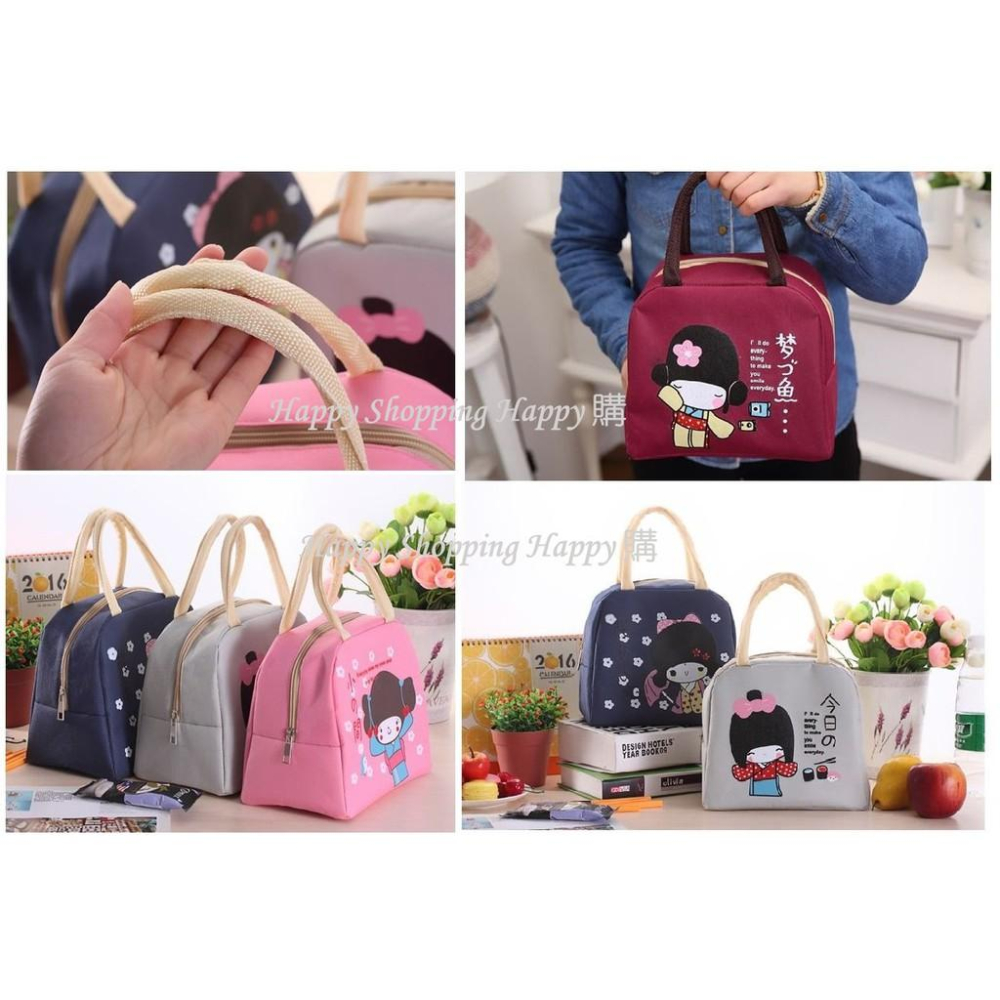 🚚現貨🚚 安古奈子便當袋 可愛卡通便當袋 野餐包 手提便當袋日本卡通便當袋 保溫便當袋 餐袋 保溫 保冰 便當袋-細節圖5