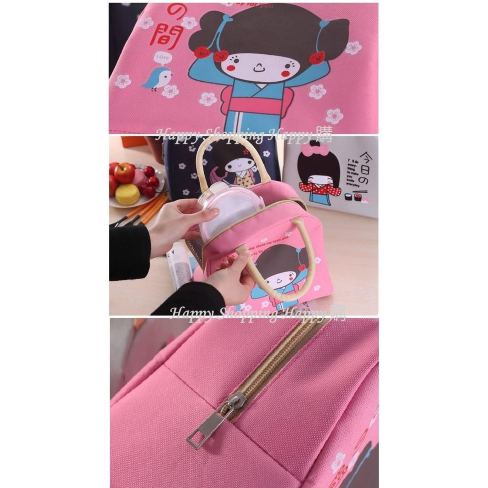 🚚現貨🚚 安古奈子便當袋 可愛卡通便當袋 野餐包 手提便當袋日本卡通便當袋 保溫便當袋 餐袋 保溫 保冰 便當袋-細節圖6