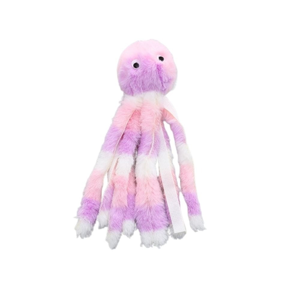 貓咪玩具 ⚡️ 逗貓貓玩具 多款 寵物玩具 逗貓神器 彩色尾巴 劍麻玩具 發條老鼠 鈴鐺球 逗貓棒 彈力玩具-細節圖3