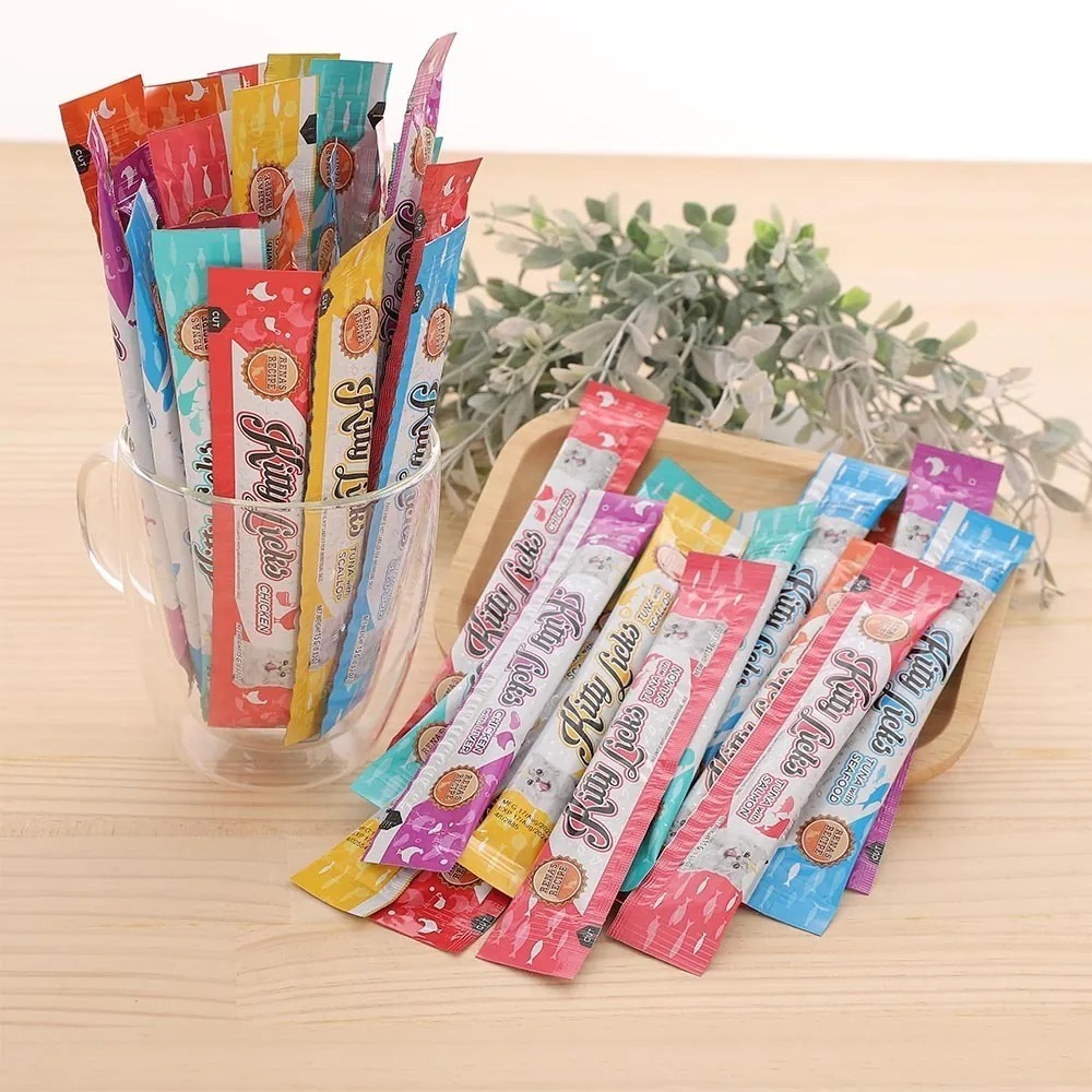 KITTY Licks 🍣 甜甜貓肉泥 貓肉泥 貓零食 肉泥條 貓 肉泥 7種口味 主子愛吃 輕鬆騙水-細節圖4