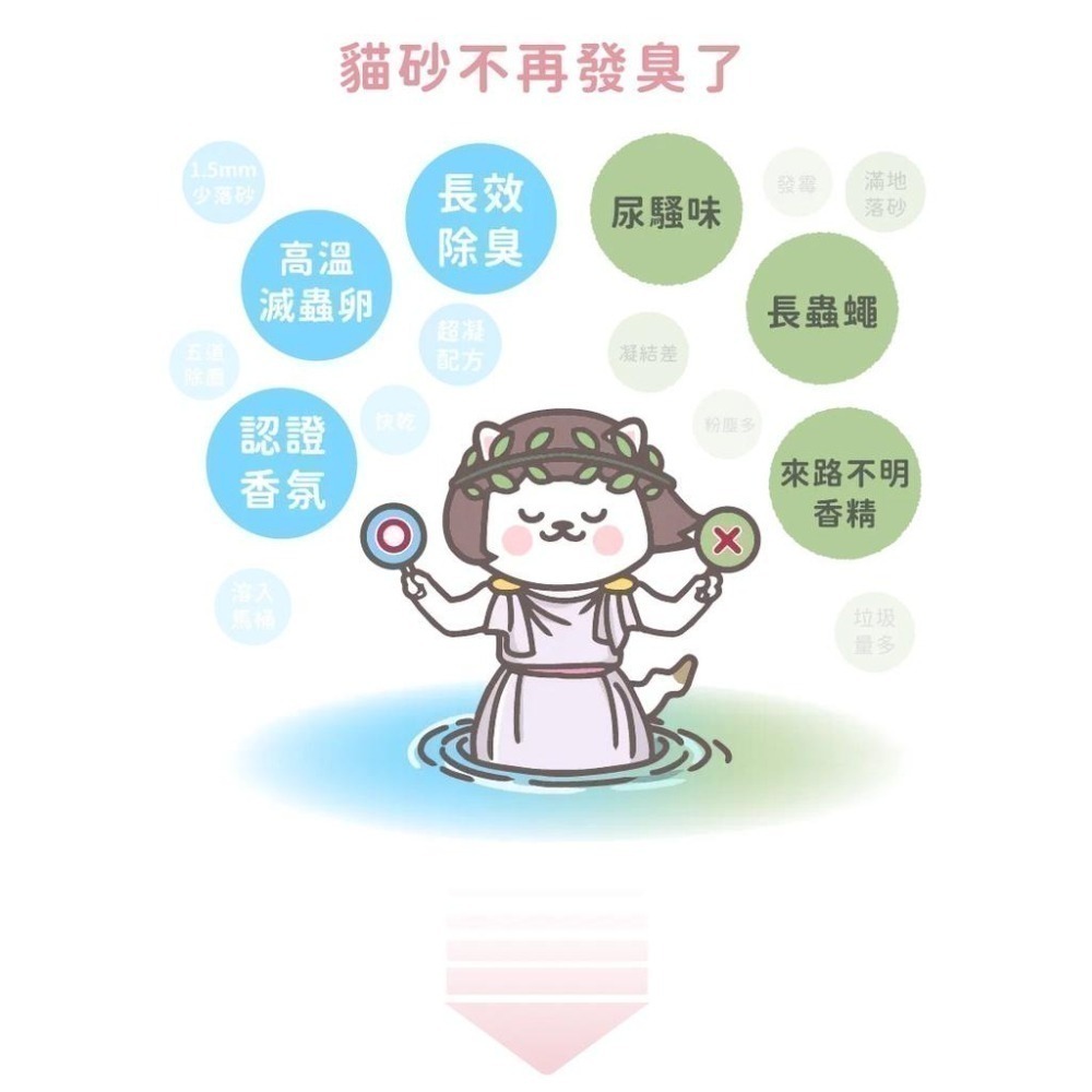 超凝小姐  益生菌除臭豆腐砂 極細條砂 陽光寶寶 珍珠奶茶 純淨原味 貓砂 豆腐砂 貓 環境益生菌 除臭 2.7kg-細節圖6