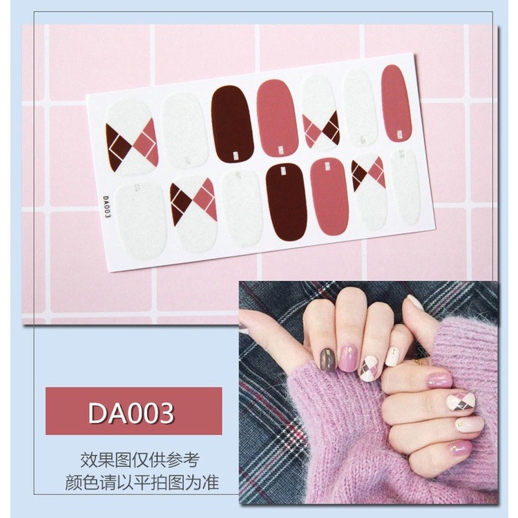 可剝式 ♠️ 指甲貼 美甲貼 ♠️ 挫刀 美甲貼紙 指甲彩繪 環保防水 持久貼紙 假指甲貼片 指甲貼片 光療美甲貼-細節圖3