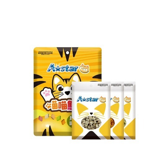 A★Star ASTAR 高蛋白喵喵鮮貝 貓餅乾 貓點心 貓愛吃 適口性高 高蛋白 高營養 海鮮 喵鮮貝 貓零食 貓鮮貝-細節圖4