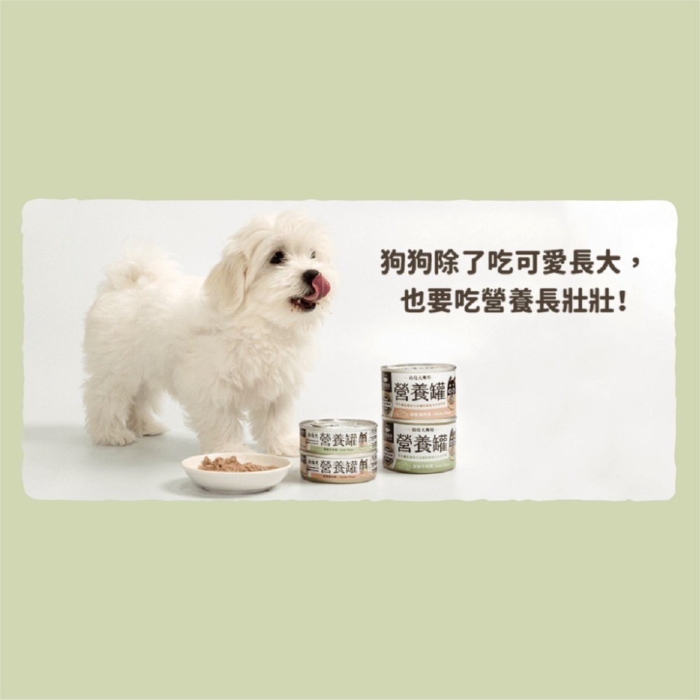 汪喵星球  幼犬 95%鮮肉無膠主食罐  80G 165G 狗罐頭 狗主食罐 幼犬罐 術後犬 幼母犬 哺乳犬 主食狗-細節圖2