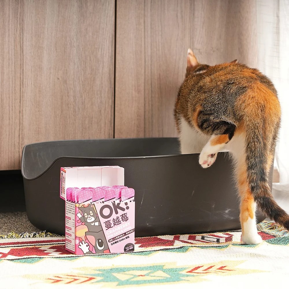 怪獸部落 🔵 OK! 軟骨素 益生菌 蔓越莓 葉黃素 🔵 1.5g x 30包 狗保健品 貓保健品-細節圖2