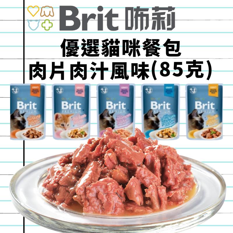 咘莉 BRIT 💖 優選貓咪餐包 💖 100G 85G 濕食 果凍餐包 成貓 幼貓 絕育貓 寵物食品 肉塊餐包-細節圖3