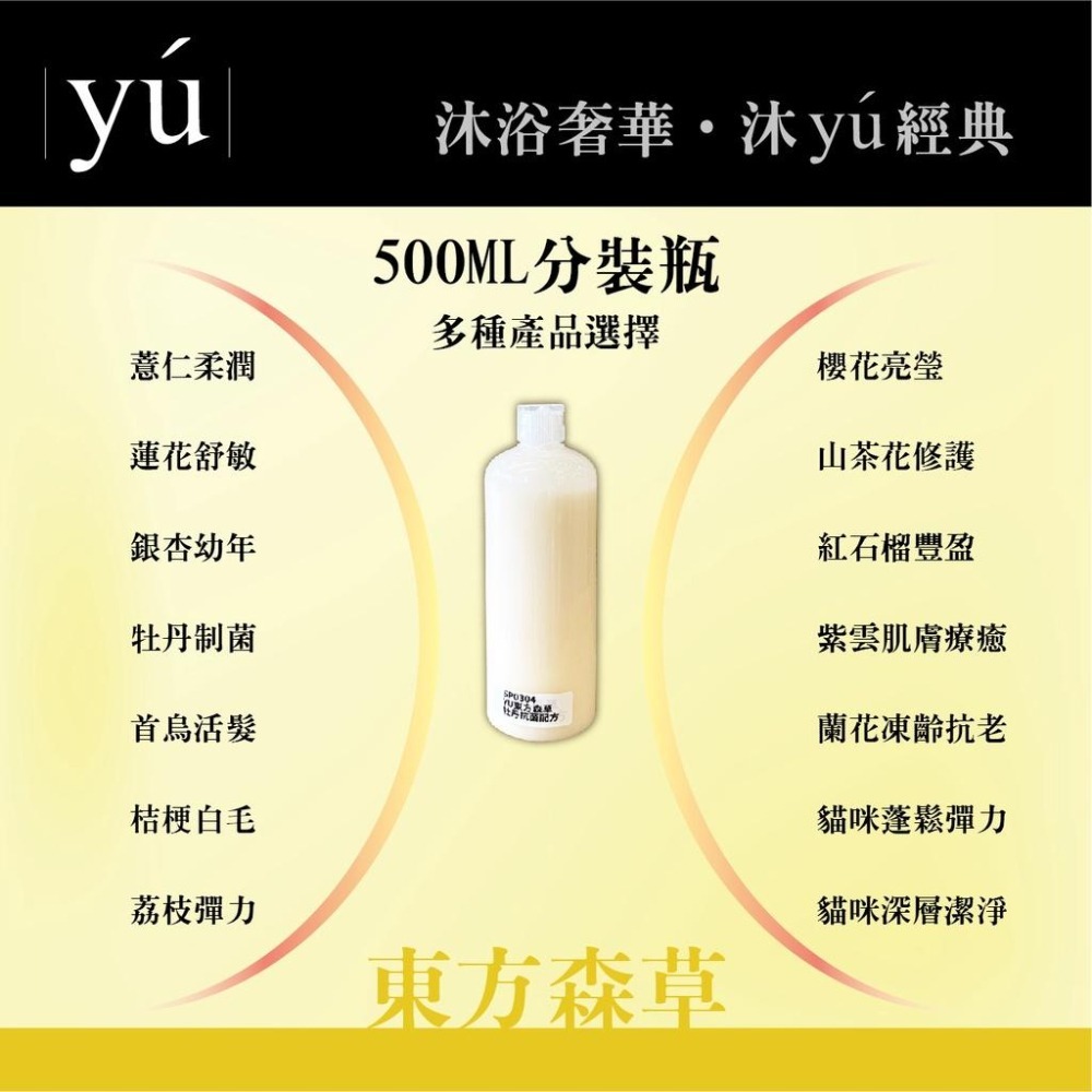 YU 🐱🐺 東方森草  🐱🐺 沐浴乳 洗毛精  🐱🐺 身體沐浴保養 寵物保養系列  🐱🐺-細節圖5