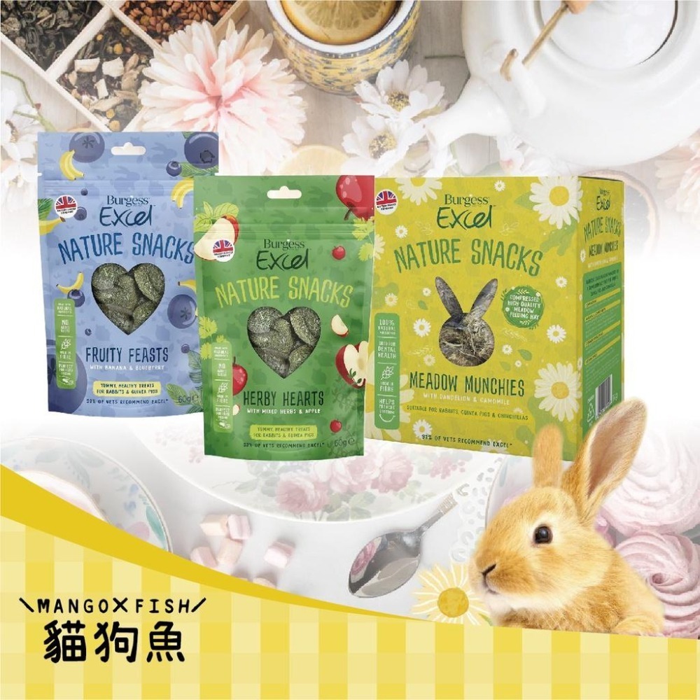 伯爵 Burgess 機能飼料 點心餅 草磚 成兔 室內成兔 幼兔 侏儒兔 老兔 天竺鼠 龍貓 鼠 薄荷 奧勒岡 草本-細節圖2