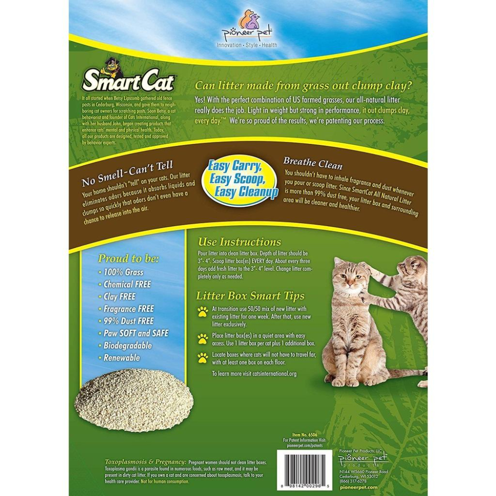 SmartCat 聰明貓 💎 高粱砂 💎 高梁沙 食用級原料 貓砂 結塊 凝結型 與礦砂雷同 10lb 10磅-細節圖3
