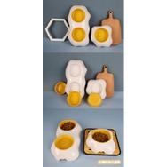 蛋蛋的可愛 🐱 蛋黃貓咪碗 蛋黃碗 寵物蛋黃雙碗 防打翻 寵物碗 貓碗 狗碗 貓咪蛋黃雙碗單碗-細節圖8