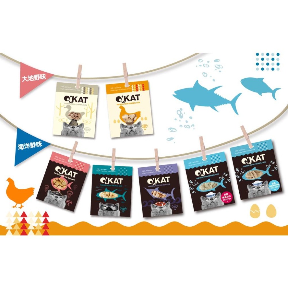 O＇KAT 美喵人生 ⭕️ 冷凍乾燥貓零食 ⚜️ 菲力塊 貓凍乾零食 35g 貓 貓咪 貓零食 貓凍乾 貓點心-細節圖3