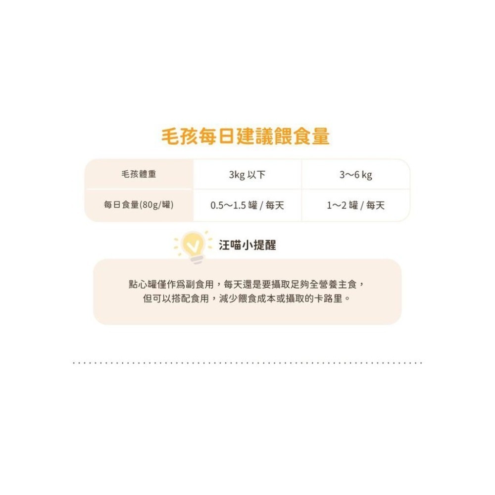 無膠點心罐  汪喵星球 💯 狗貓罐 💯 副食罐 80G 雞絲 小蚌貝 雞丁燉南瓜 鮪魚綠貽貝 鮭魚燴嫩雞 鰹魚蛤蜊-細節圖4