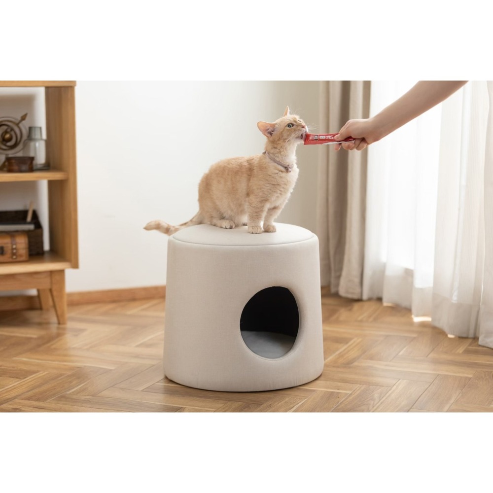 IRIS 爆品 寵物窩 木質天板寵物窩 居家座椅式翻轉窩-細節圖8