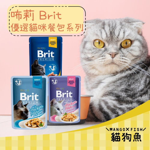 咘莉 Brit 優選貓咪餐包系列 85g 100g 貓餐包 貓食 貓副食 貓罐頭