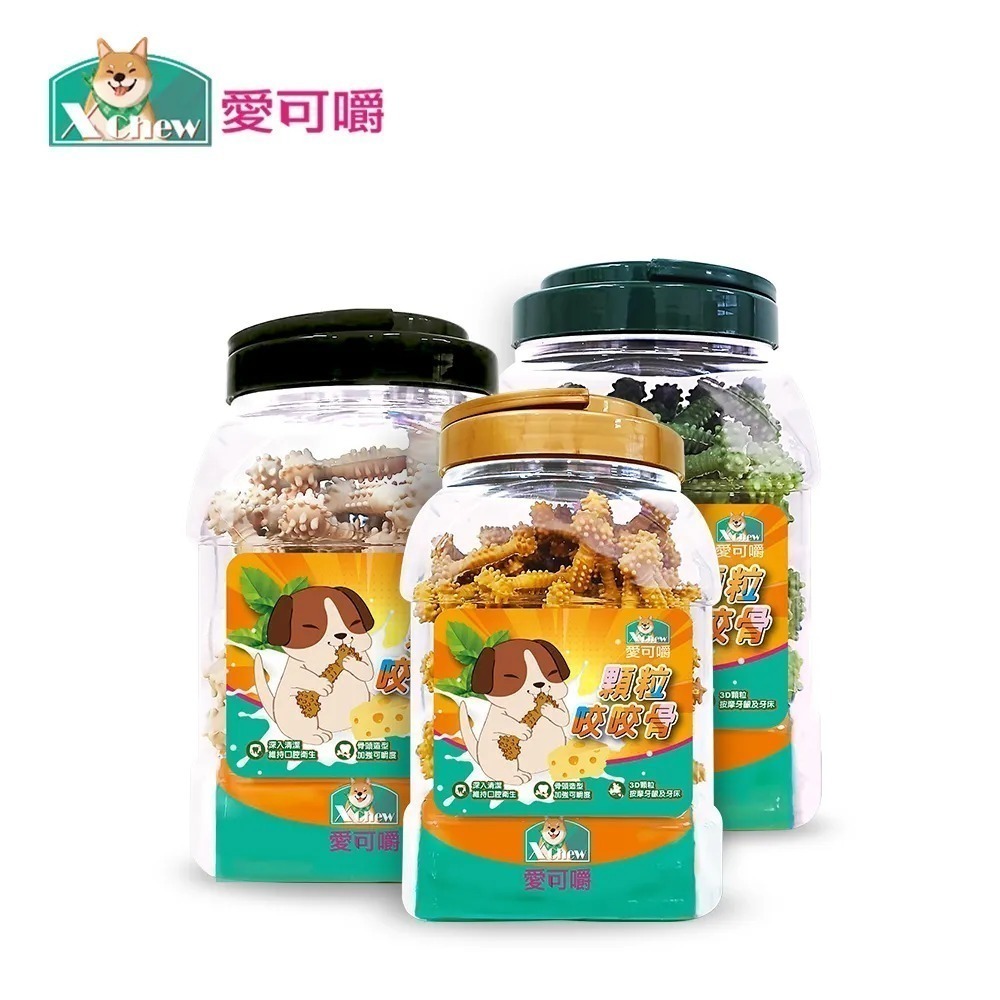 MIT 愛可嚼 X型潔牙棒 潔牙骨 700g 桶裝潔牙骨 狗零食 狗潔牙骨 四星潔牙骨-細節圖7