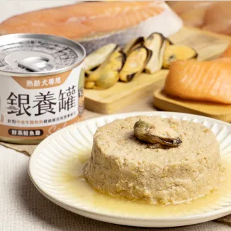 汪喵星球 銀養罐 熟齡犬無膠銀養主食罐 80G 老犬罐 熟齡犬 狗罐 主食罐 慕斯罐肉泥罐-細節圖4