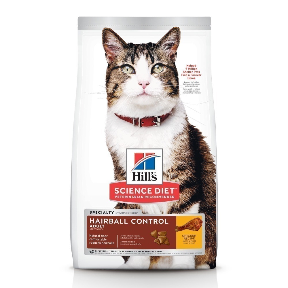 希爾思HILL＇S 貓飼料 美國原裝 3KG-4KG 貓用 貓糧 幼貓 成貓 室內貓 高齡貓 口腔保健 低卡 毛球控制-細節圖2