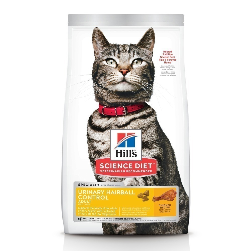 希爾思HILL＇S 貓飼料 美國原裝 3KG-4KG 貓用 貓糧 幼貓 成貓 室內貓 高齡貓 口腔保健 低卡 毛球控制-細節圖4