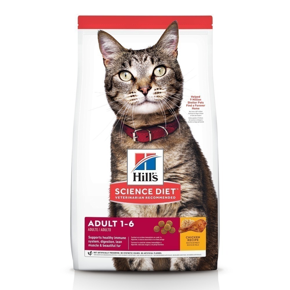 希爾思HILL＇S 貓飼料 美國原裝 3KG-4KG 貓用 貓糧 幼貓 成貓 室內貓 高齡貓 口腔保健 低卡 毛球控制-細節圖7