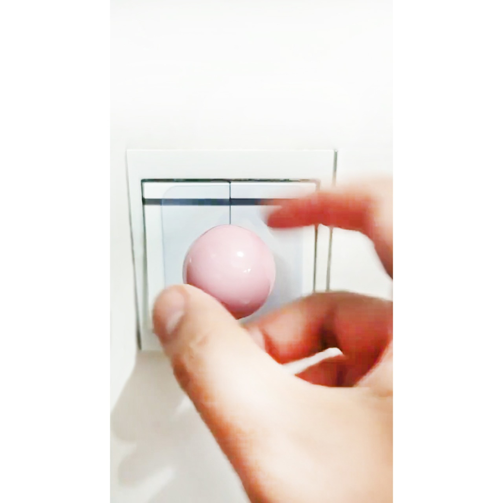 ins糖果色簡約彩色陶瓷把手 櫃門櫥櫃衣櫃櫃門抽屜圓形單孔把手瓶蓋手柄 小把手-細節圖5