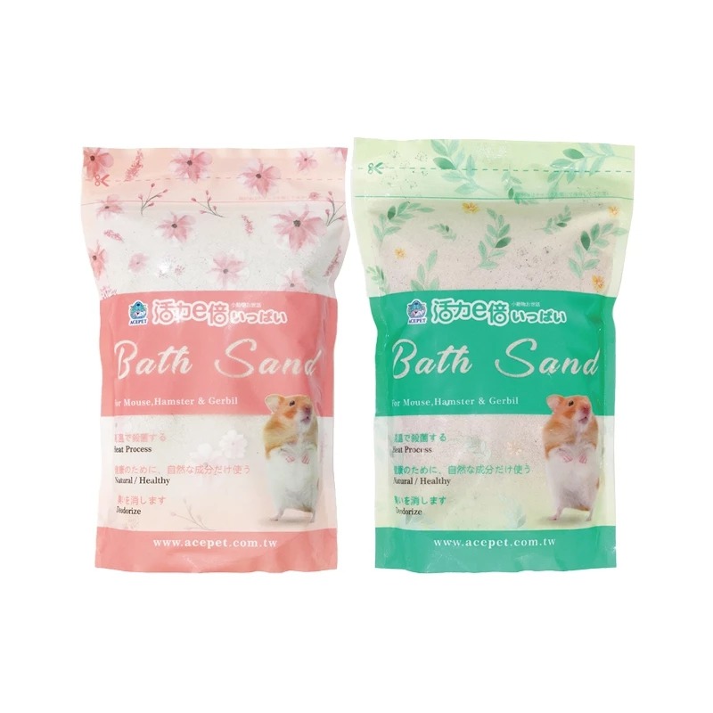 活力e倍 活力一倍 | 鼠 沐浴砂 1KG 檸檬 蘋果 | 寵物鼠專用沐浴砂-細節圖2