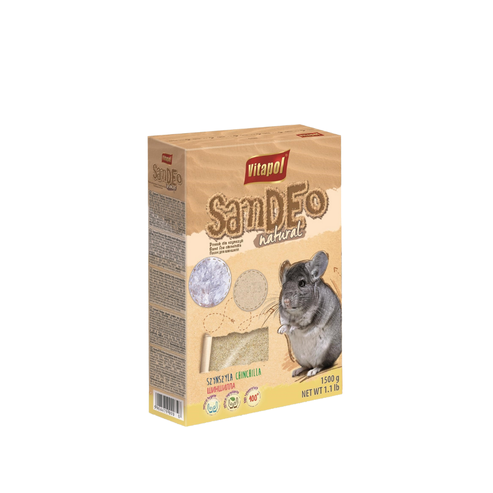 Vitapol 維他寶 龍貓 清潔沐浴砂 1.5KG 低粉塵 去油汙 洗澡沙 100%天然純沙-細節圖3