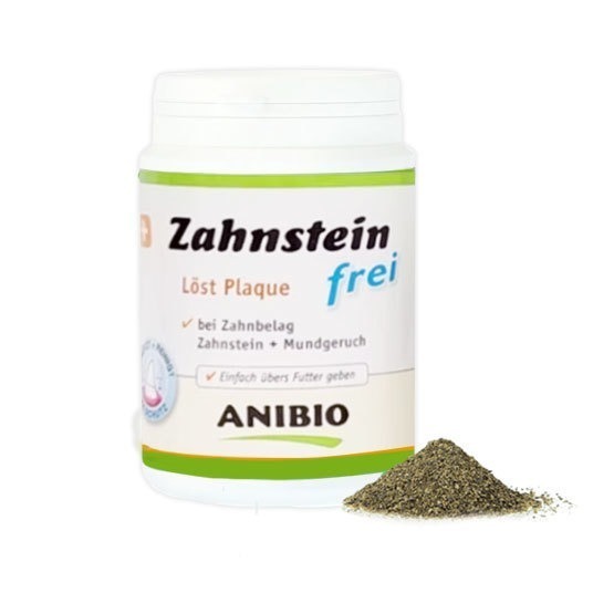 德國家醫 ANIBIO 牙結石花草粉 60G 超級益生菌120顆 犬貓適用 天然寵物保健-細節圖2