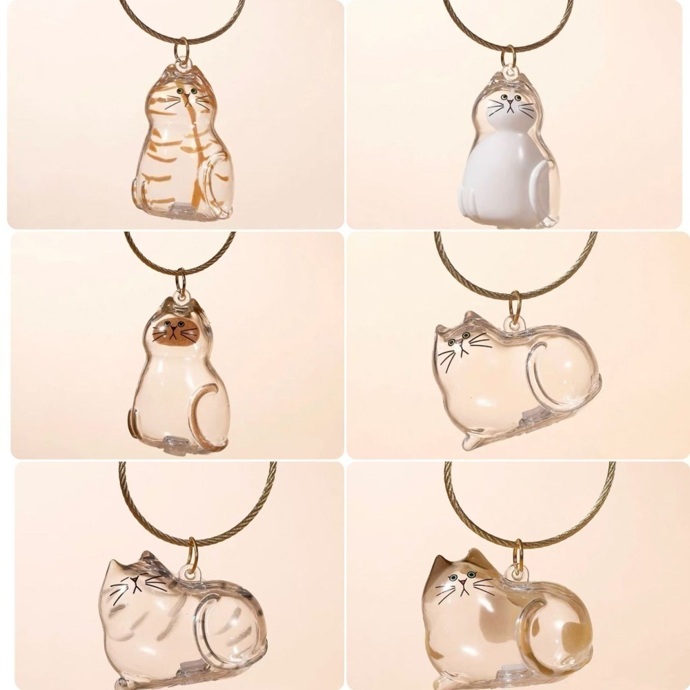 毛髮收納盒 貓毛收納盒 透明貓毛收納 存放膠囊 寵物紀念品 包包掛件-細節圖3