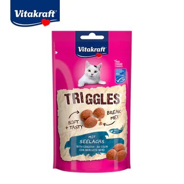 德國 Vita 貓肉條 魚香堡 貓點心 貓零食 OMEGA3 Vitakraft 鳟魚 鮭魚 鱈魚 青鱈 鰈魚 黑鱈-細節圖3