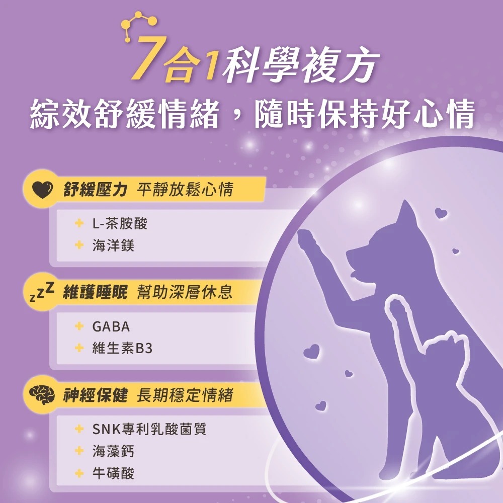 汪喵星球 保健純肉泥 20入 貓狗適用 情緒 魚油 免疫 關節 排毛 天然安心 嗜口性佳-細節圖5