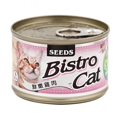 SEEDS 惜時 大銀貓罐 BISTRO PLUS 特級銀貓 鮪魚底 170G 貓罐頭 大銀罐 副食罐 大銀貓罐-細節圖2