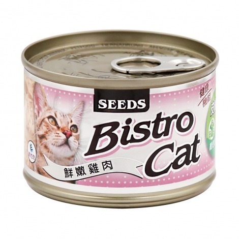 SEEDS 惜時 大銀貓罐 BISTRO PLUS 特級銀貓 鮪魚底 170G 貓罐頭 大銀罐 副食罐 大銀貓罐-細節圖2