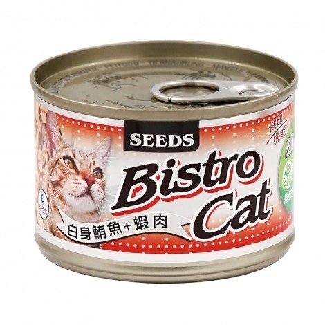 SEEDS 惜時 大銀貓罐 BISTRO PLUS 特級銀貓 鮪魚底 170G 貓罐頭 大銀罐 副食罐 大銀貓罐-細節圖6
