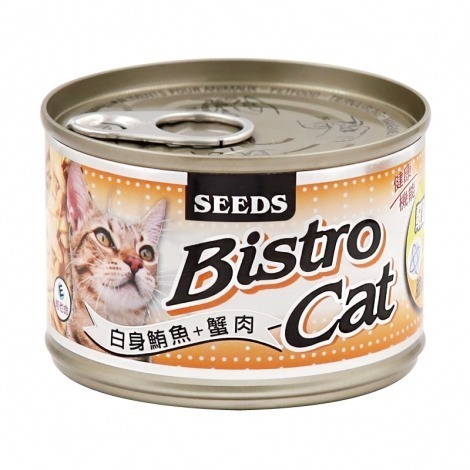 SEEDS 惜時 大銀貓罐 BISTRO PLUS 特級銀貓 鮪魚底 170G 貓罐頭 大銀罐 副食罐 大銀貓罐-細節圖7