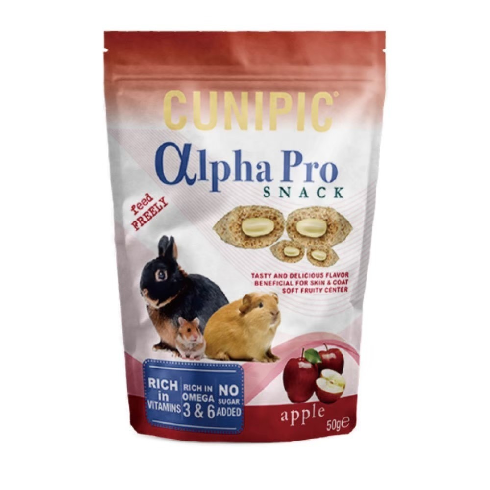 CUNIPIC 小動物 化毛餡餅 兔 倉鼠 天竺鼠 龍貓零食 小動物零食 50g-細節圖4