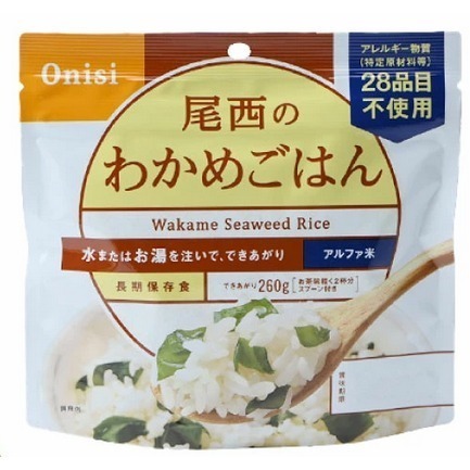 日本製 Onisi 尾西乾燥飯｜五年保存｜即食泡飯防災糧｜登山露營野營應急糧-細節圖7