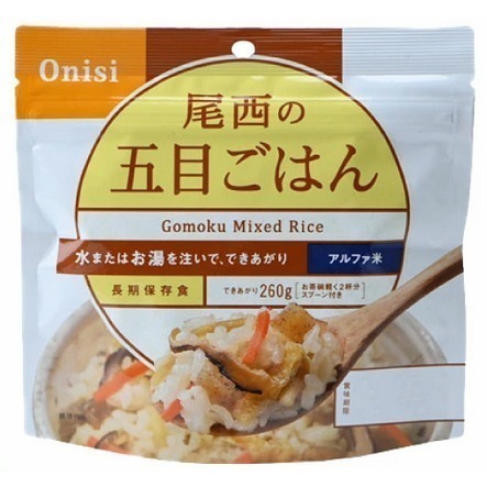 日本製 Onisi 尾西乾燥飯｜五年保存｜即食泡飯防災糧｜登山露營野營應急糧-細節圖12