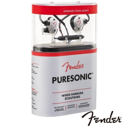 全新白色 Fender PureSonic Wired 線控 耳機 適用 iOS 安卓