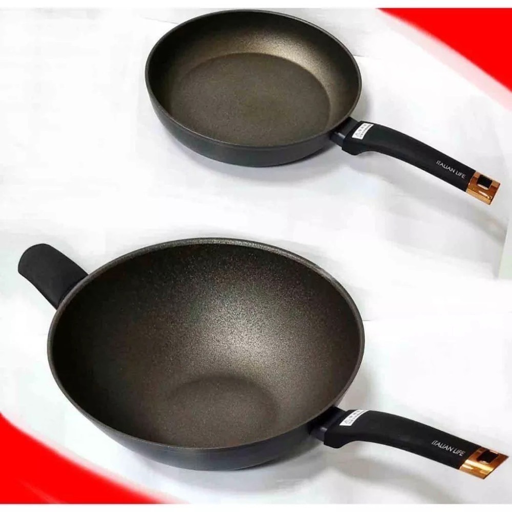 618購物節 ￼義大利 Alluflon 黑騎士套鍋-細節圖3