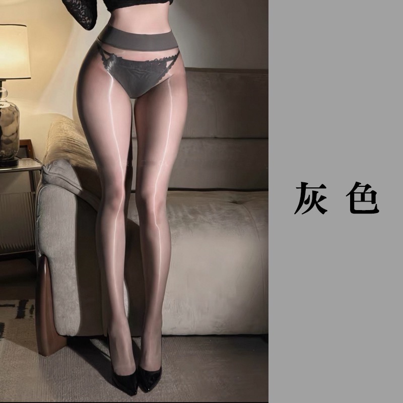 珞櫻品🖤 最新3D 極光640針 窄腰邊 無縫襠 深襠 超薄 隱形絲襪 油光 透膚絲襪 絲滑 8542 巧克力色 偽娘-規格圖9