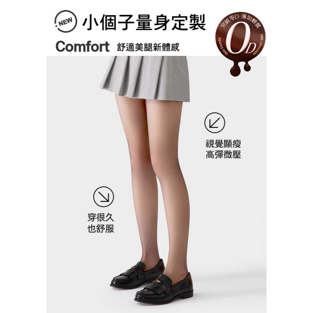 新薄荷曼波綠🧡 小個子 超級透0D T襠 帶腿型 超透絲襪 絲滑 全透明超透膚絲襪 絲襪性感免脫 SK 珞櫻-細節圖3