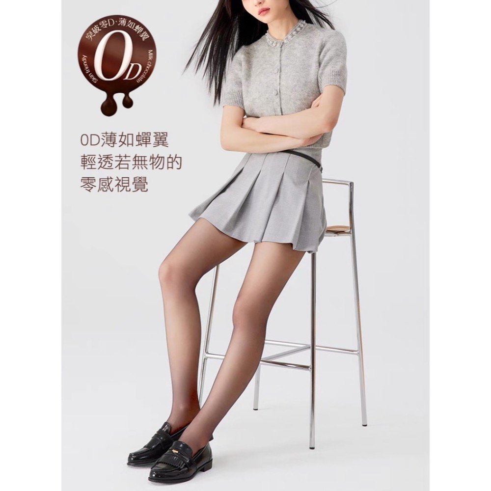 新薄荷曼波綠🧡 小個子 超級透0D T襠 帶腿型 超透絲襪 絲滑 全透明超透膚絲襪 絲襪性感免脫 SK 珞櫻-細節圖9
