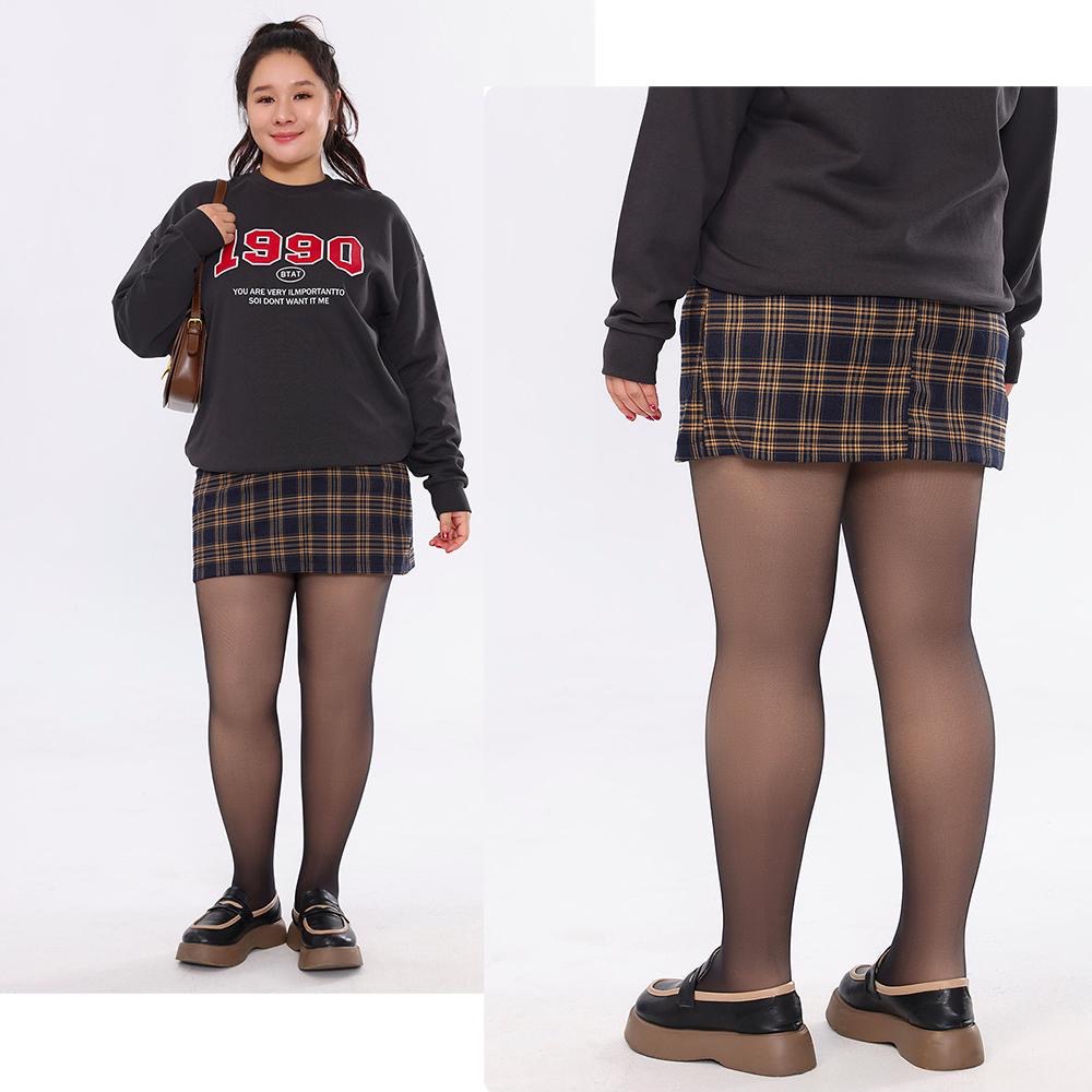 大碼光腿神器🌈加大雙層 裸色褲襪 加絨褲襪 秋冬假透膚 茉尋 覓橘 小紅書推薦 傲寒-細節圖9